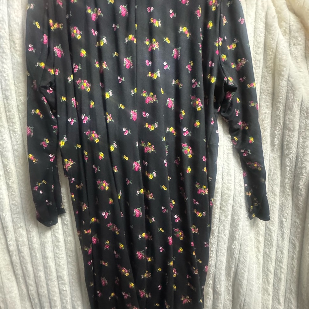 Socialite Black Floral Dress